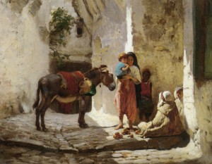 The orange seller